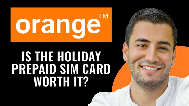 Orange Holiday Europe Prepaid Sim Card Review