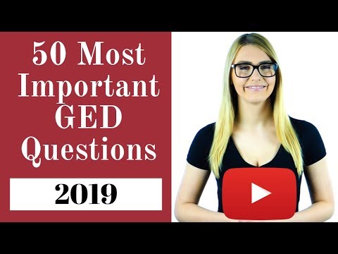 वीडियो: GED 2019 पर क्या गणित है?