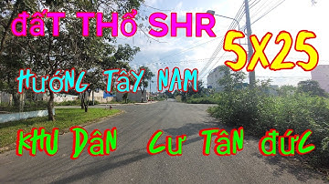 đất thổ cư shr đường A5B giá đầu tư | kdc  tân đức | đức hòa