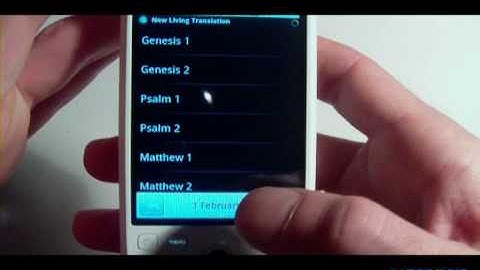 The Bible in your Android - all versions and all translations - Android developer challenge 2