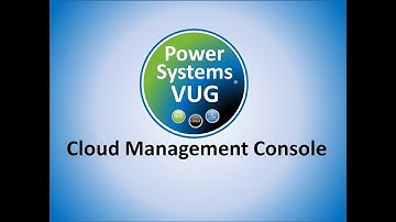 2018 04 26 Cloud Management Console