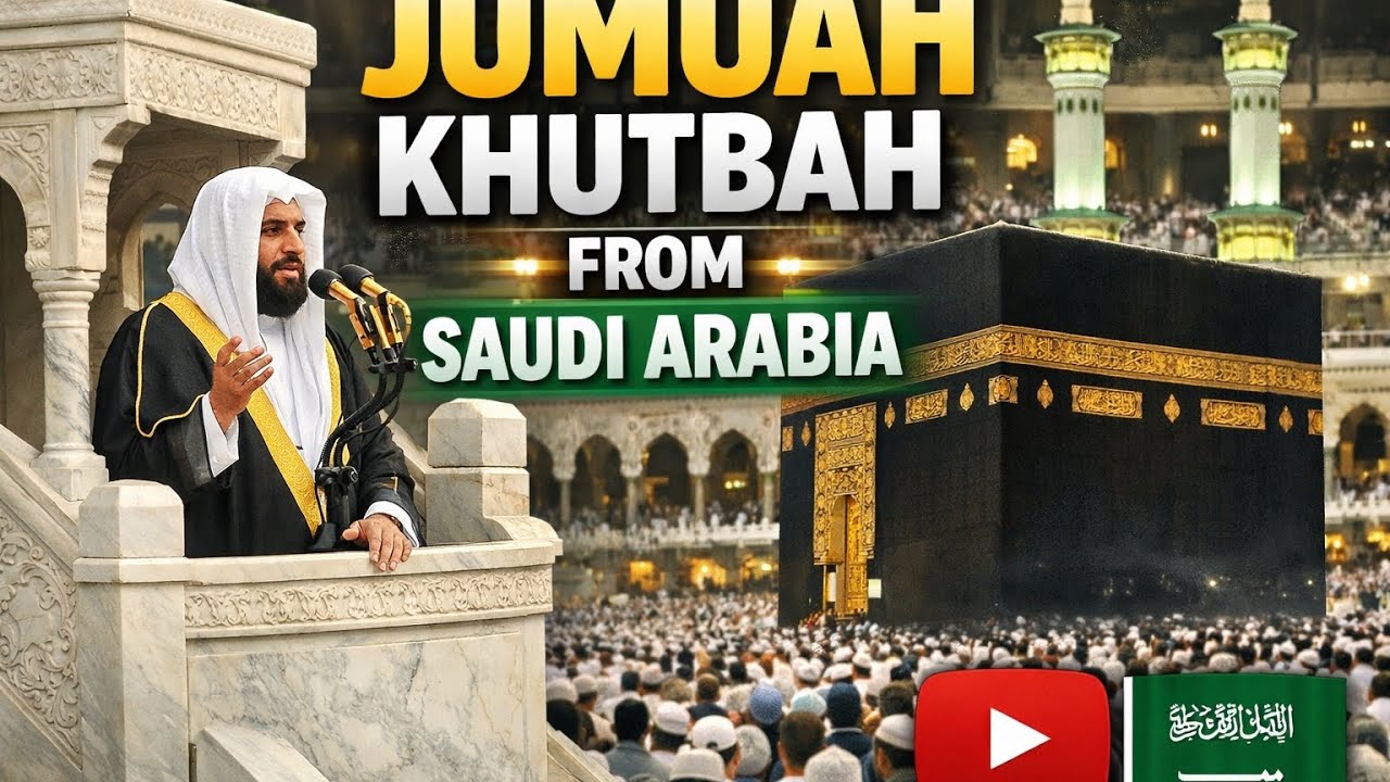 Jumuah Khutbah | Saudi Arabia | 02 Jan 2026