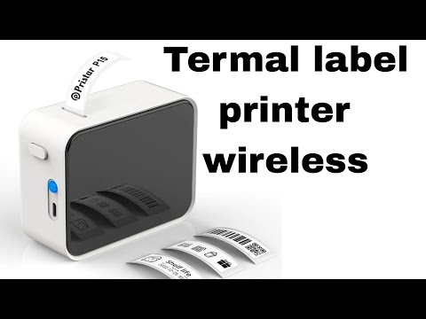 P15 Thermal Label Printer Portable Wireless Bluetooth Label Maker