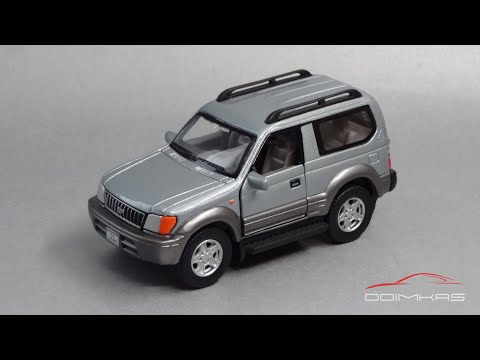 Toyota Land Cruiser Prado 90 Series || Cararama - Hongwell || Масштабные модели автомобилей 1:43