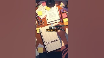 Feeling overwhelmed? Try a brain dump