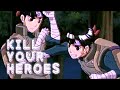 KILL YOUR HEROES / amv + eng lyrics + türkçe çeviri