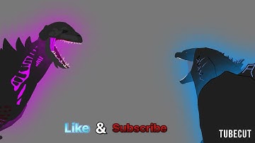 Hakaishin Godzilla Vs Legendary Godzilla Beam Clash (sticknodes)