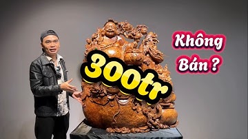 300tr Không bán  - Ngắm bức tượng Di Lạc nu Ngọc Am siêu Khủng