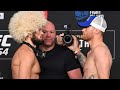 UFC 254: Weigh-in Faceoffs