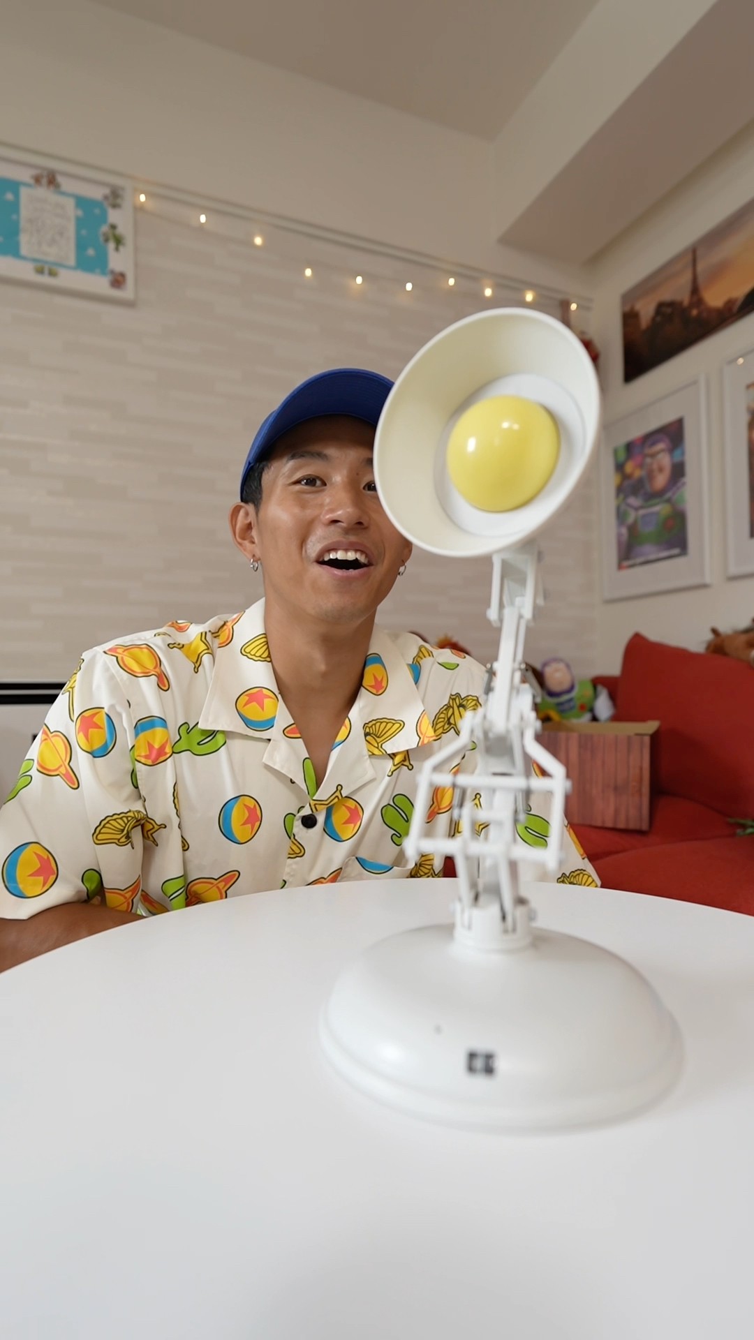 The Pixar lamp moved on its own!?!? - YouTube