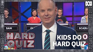 Funny kids roast quiz show host | Hard Quiz Kids Special
