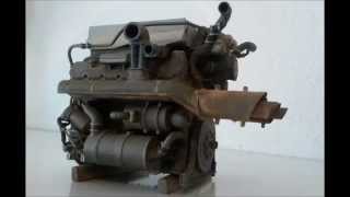 King Tiger / Königstiger Maybach HL230 Engine Model 1/16