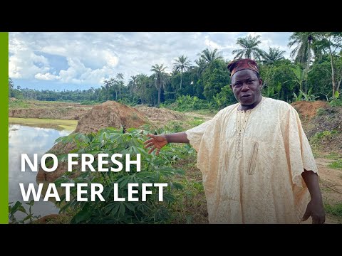 Chinese gold miners threaten the livelihood of Nigerian farmers
