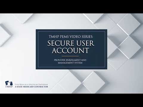 TMHP Secure User Account