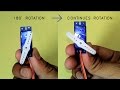 How to hack mini servo motor for continues rotation