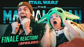 Grown Man Cries. The Mandalorian Finale REACTION | Chapter 16 The Rescue