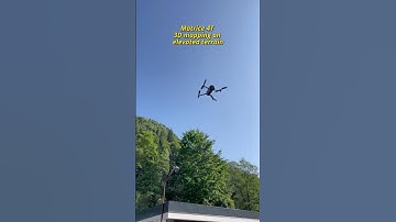 3D mapping on elevated terrain 🗺️ DJI Matrice 4T 🎬 ITASCAN