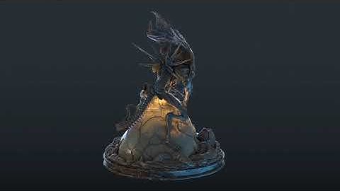 Aliens - Xenomorph Queen 3D fanart