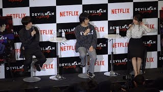 内山昂輝＆村瀬歩、潘めぐみの“人柄”に感服　アニメ『DEVILMAN crybaby』全世界配信記念トークイベント1