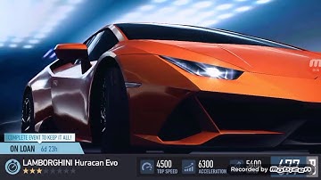 NFS NO LIMITS | NEW CAR COMPLETE | LAMBORGHINI HURACAN EVO