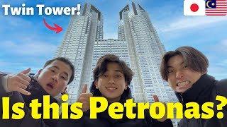 We wanna try to feel Petronas Twin Tower in Japan!