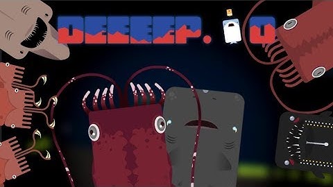 Squid RAMPAGE! - Feat Menacing - Deeeep.io Giant Squid + MORE Montage