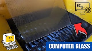 Computer Glass vs Shredder | Oddly Satisfying Videos