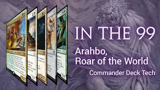 Arahbo, Roar Of The World Selesnya Cat Tribal Equipment Aggro
