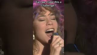 Let's see other people attempt to reach MC's crazy whistles #MariahCarey credit: wlambily