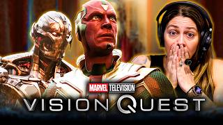 WENT INTO VISIONQUEST BLIND & HAD NO IDEA ULTRON WAS IN IT! AMAZING! | EPISODES 1 & 2 REACTION