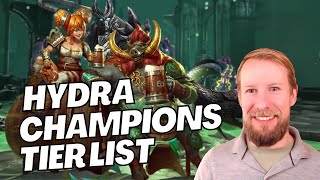 HYDRA CHAMPIONS TIER LIST - looking at the top champs for Hydra in each role | Raid: Shadow Legends