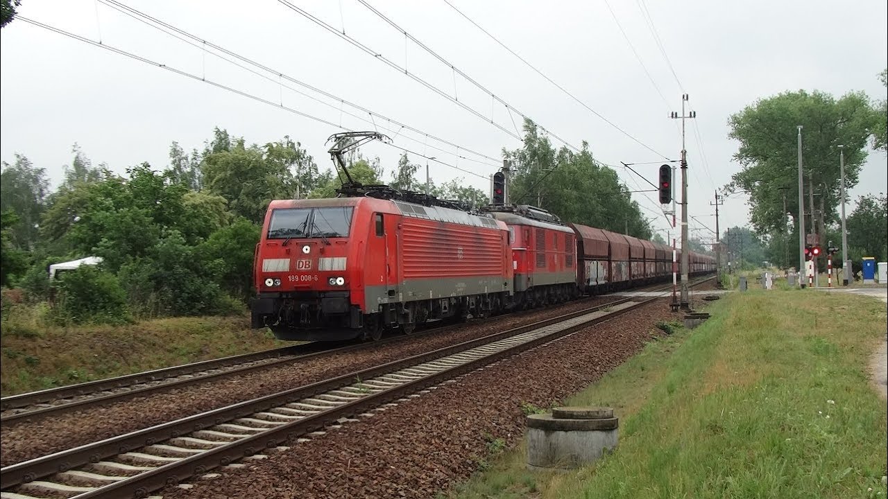 [DB Cargo] 189 008-6 z 3E/1-007 | Ścinawa - YouTube