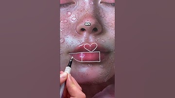 How To Draw Lips Step By Step  #drawingtutorial #howtodraw #pencildrawing