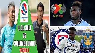 Universidad de Chile recibe a Coquimbo Unido por la Fecha 8 del Campeonato Itau | Caicedo a la MX?