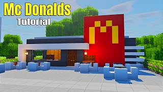 Easy Mini McDonalds in Minecraft - Tutorial