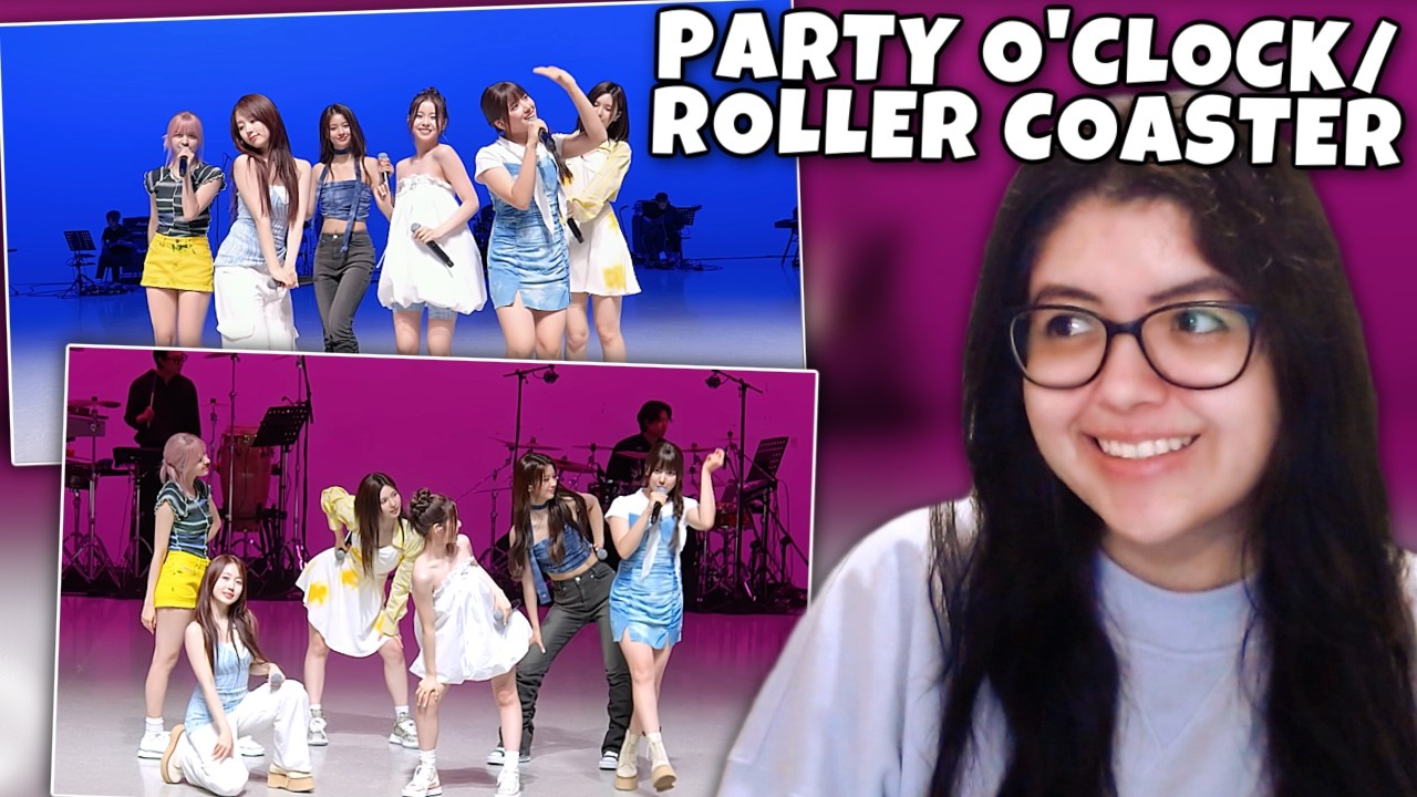 More Dancing!? | NMIXX 'Party O'Clock' & 'Roller Coaster' It'sLive Reaction