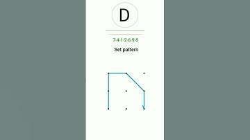 Alphabet pattern lock, Name Pattern Lock, Best pattern lock, Impossible pattern lock, #shorts