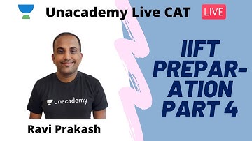 Check out our latest offerings - https://bit.ly/CAT_Whatsnew IIFT Preparation Part 4 by Ravi Prakash