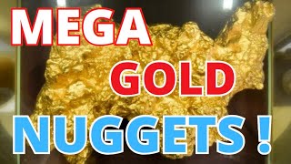 MEGA GOLD NUGGETS ! .. Crazy sized Gold Chunks found in Australia #Gold #GoldNugget #GoldDetecting