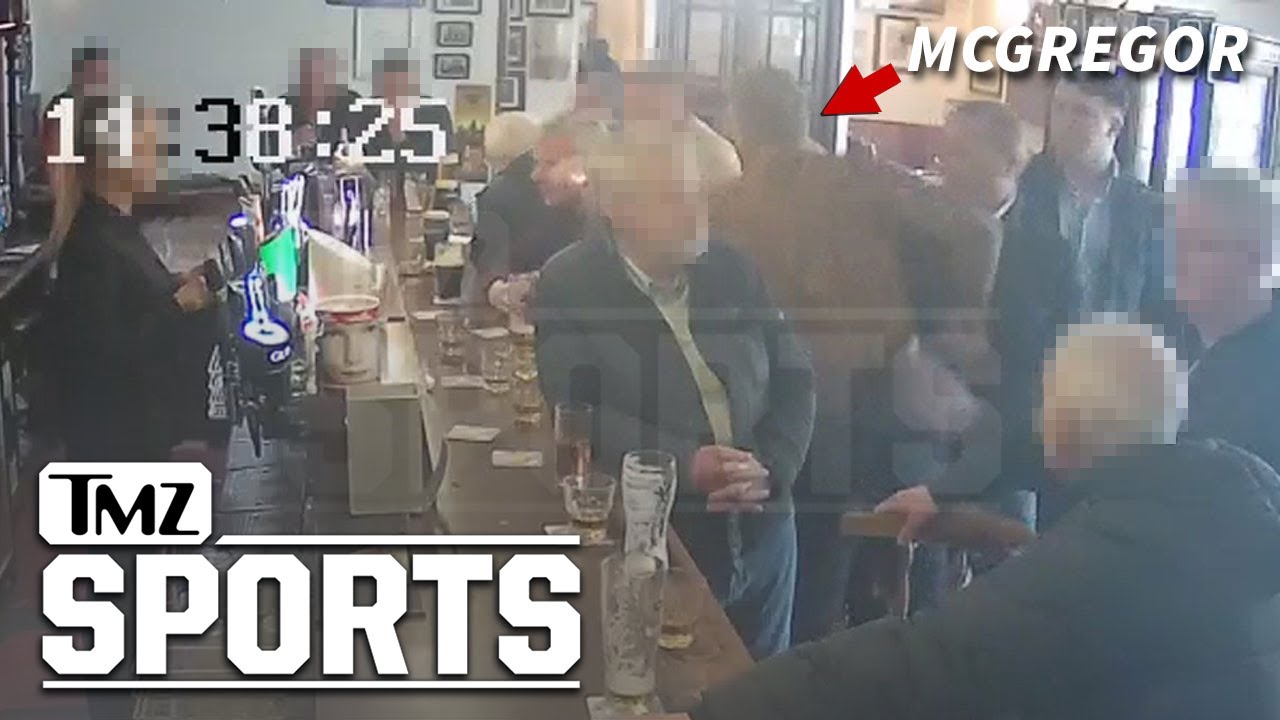 Conor McGregor sucker punches older man in Irish bar