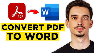How To Convert PDF To Word Using Adobe Acrobat (2025)