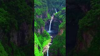 4k Waterfalls Epic Relaxing Music shorts soothing beautiful enchanting niagarafalls