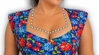 ✅ Tailors’ Secret: How to NEATLY and INVISIBLY Reduce a Too Large Neckline