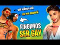 FINGIMOS SER G4Y NO FREE FIRE!!! TENTE NÃO RIR KKKK!!!!