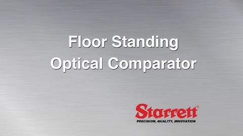 Starrett Floor Standing Optical Comparators
