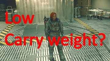 Starfield - How to change your carry weight limit