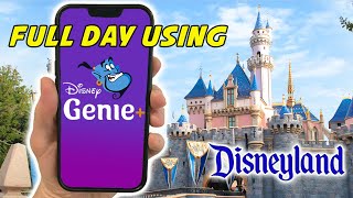 Disney Genie+ at Disneyland - Full day using Genie Plus at Disneyland 2024