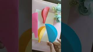 Balon udara #papercrafts #shorts