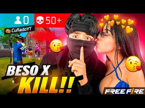 BESO POR KILL CON MI AMIGA GRACHILEZ en FREE FIRE