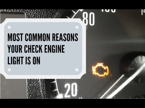 Most Common Reasons Your Check Engine Light Is On